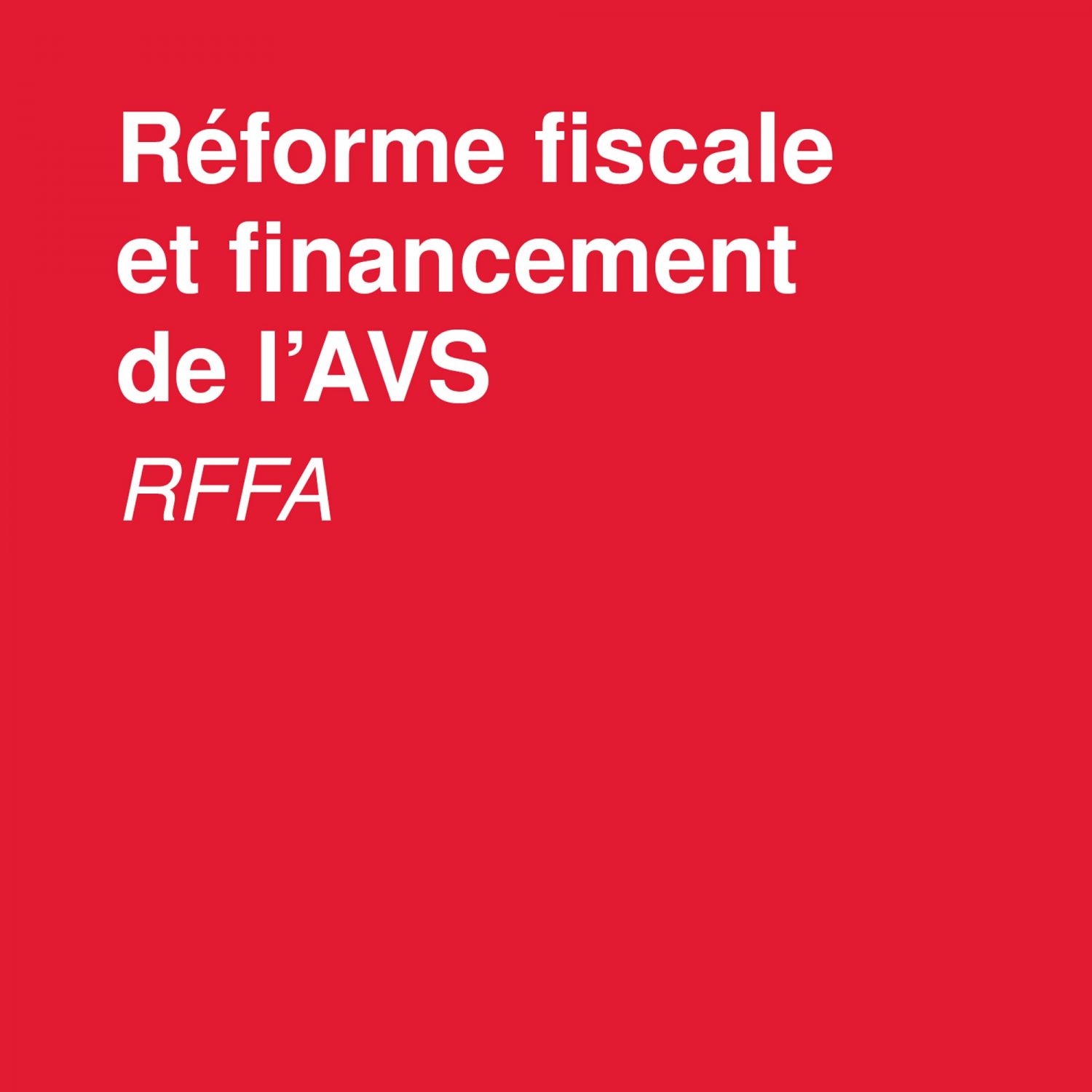 RFFA Votation du 19 mai