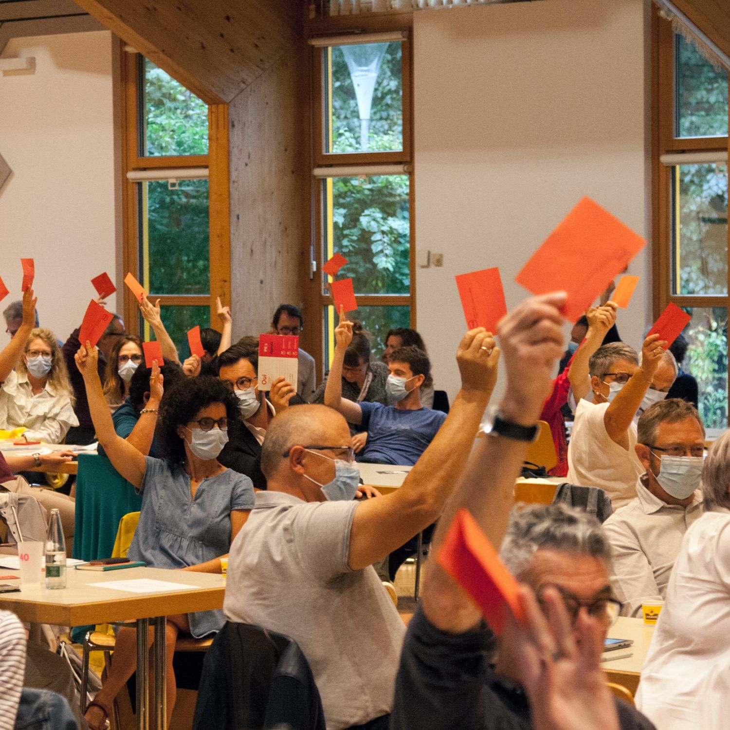 Un congrès de rentrée :  politique, dynamique et solidaire